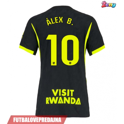 Lacne Ženy Futbalové dres Atletico Madrid Alex Baena #10 2026-27 Krátky Rukáv - Preč